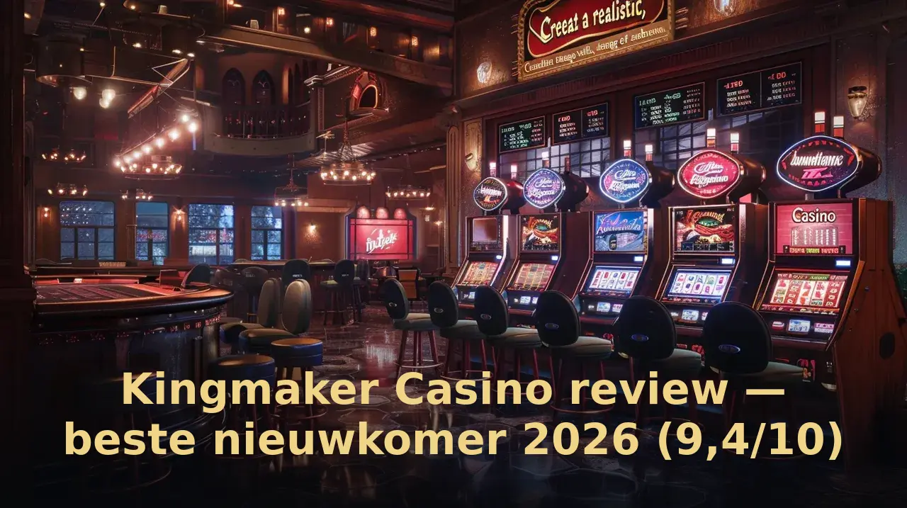 Kingmaker Casino review — beste nieuwkomer 2026 (9,4/10)
