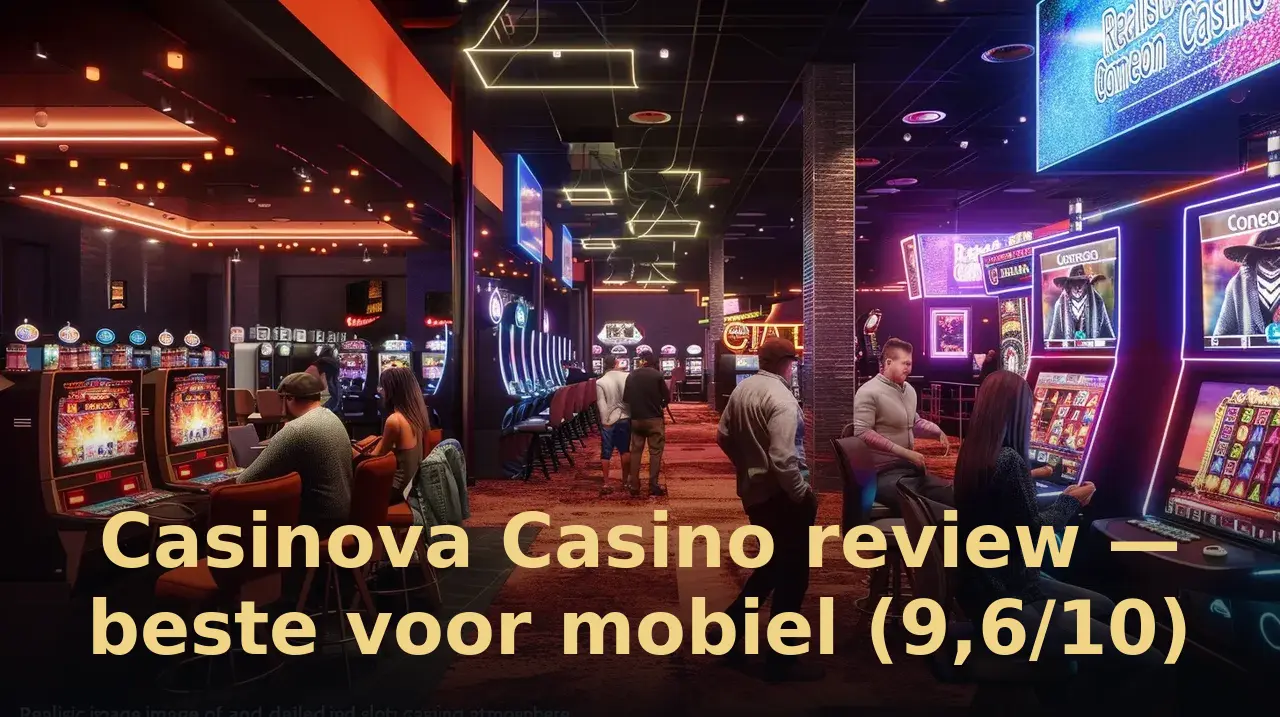 Casinova Casino review — beste voor mobiel (9,6/10)